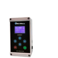 Serrax CO₂ Monitor CDM901 – Digital indoor air quality monitor with real-time CO₂ readings