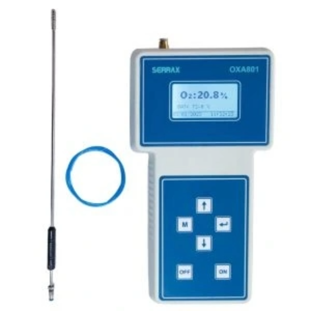 Oxygen Analyzer by Serrax Technologies – Accurate O₂ Detection for Industrial Applications